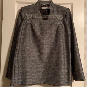 Gray Skirt Suit